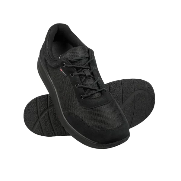 Buty sportowe damskie wiązane PROFLEX czarne