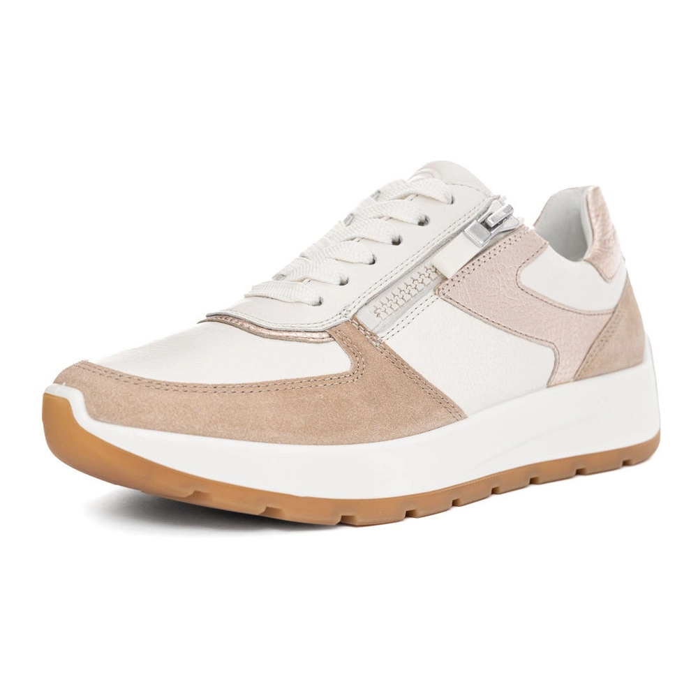 Buty ortopedyczne na płaskostopie damskie Ara New York 12 Buty ortopedyczne na płaskostopie Ara New York 12-25112-09 w kolorze beżowym