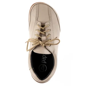 Beżowe buty z szerokimi noskami Paps Shoe ME 1057 z wyjmowaną wkładką