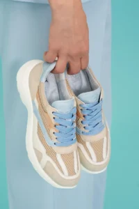 Pastelowe sneakersy damskie Ara Boston 12-25804-05